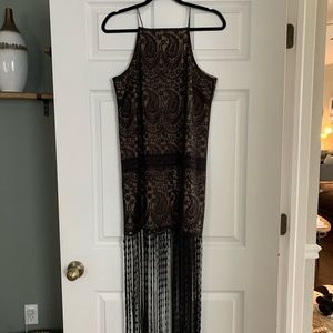 Nicole Miller Fringe Dress